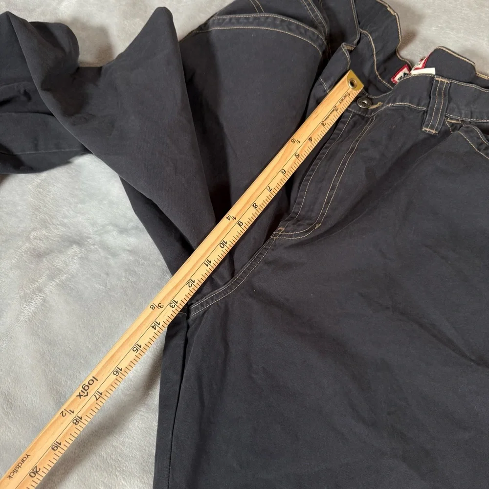 Vintage Old Navy Painters Jeans Mens Size 40x30 (Fits 38x30) Canvas Gray READ!